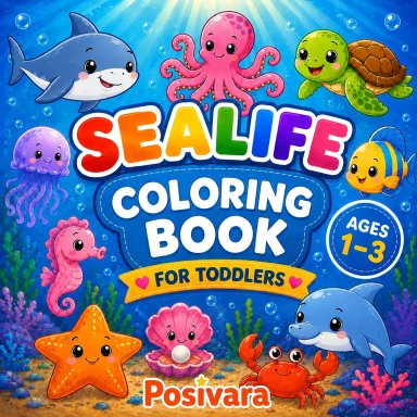 Sealife - Coloring Book