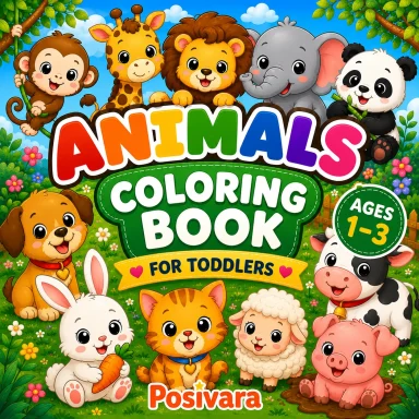 Animals - Coloring Book