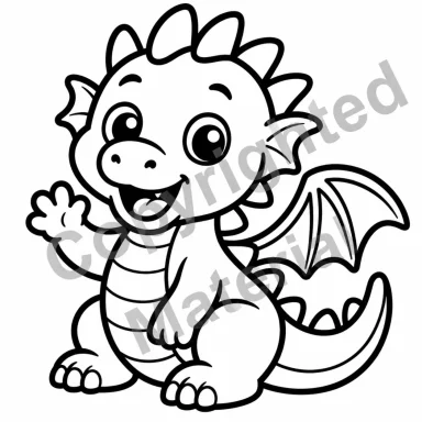 Dragon B & W